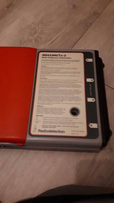 Lokalizator kabli / radiodetekcja PDL2 z RD433HCTX2