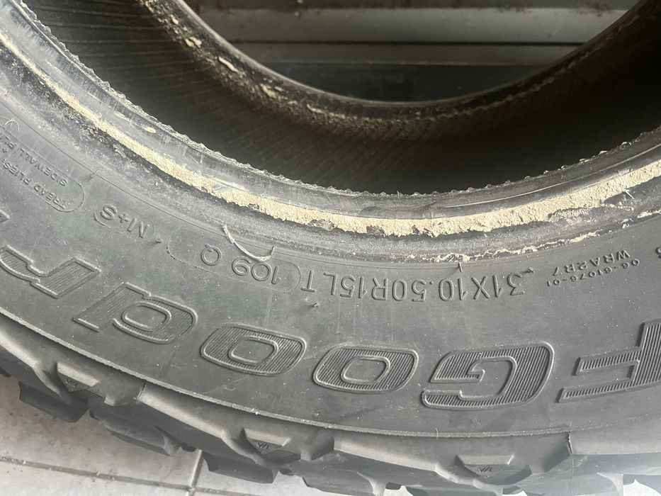Pneu BFGOODRICH 31x10,5x15 Mud-terrain