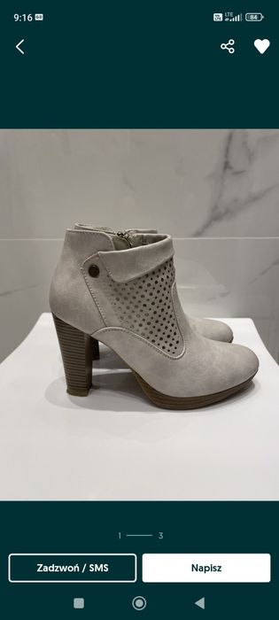 Sprzedam botki jak nowe