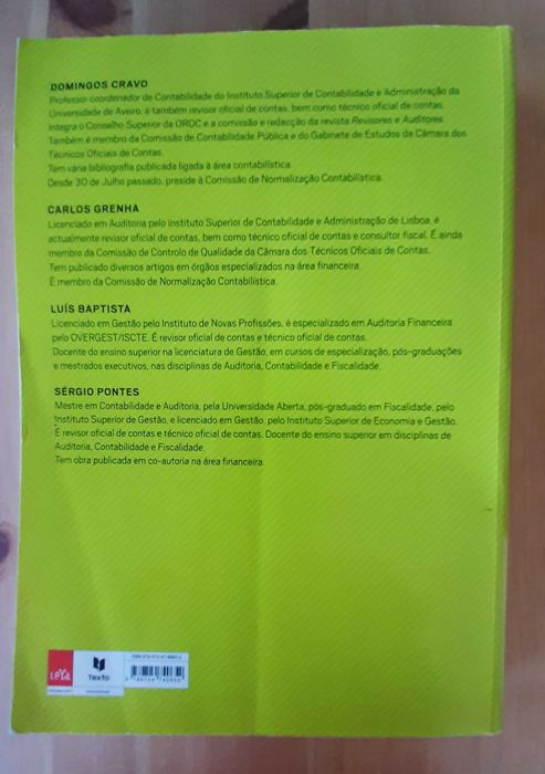 Sistema de Normalização Contabilística SNC Comentado - Livro