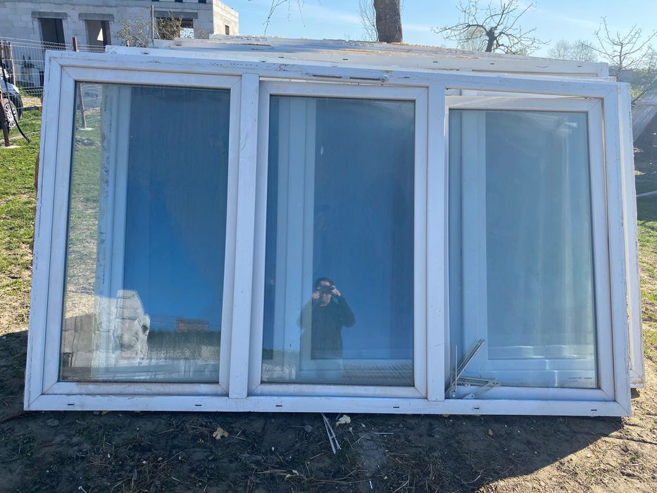 Okna z demontażu 270x180