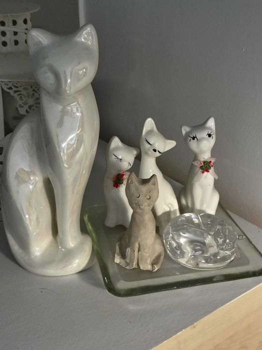 Kolekcja figurek ceramicznych KOT