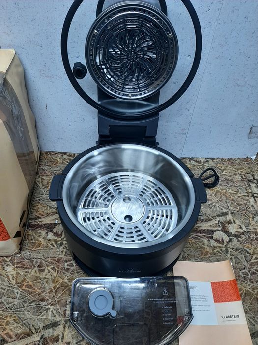 Фритюрница Klarstein Vendure с функцией приготовления на пару