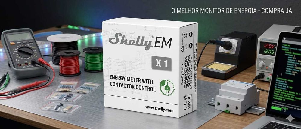 Shelly EM + 2 Núcleos 50A