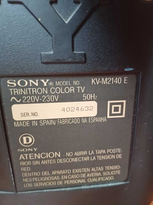 Televisão SONY KV-M2140 E