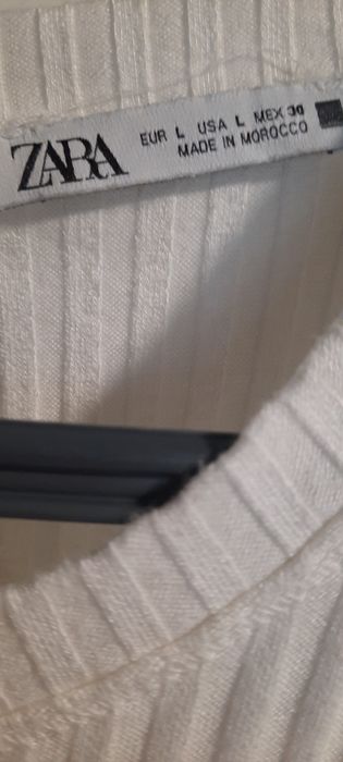 Vestido de malha branco nuvem