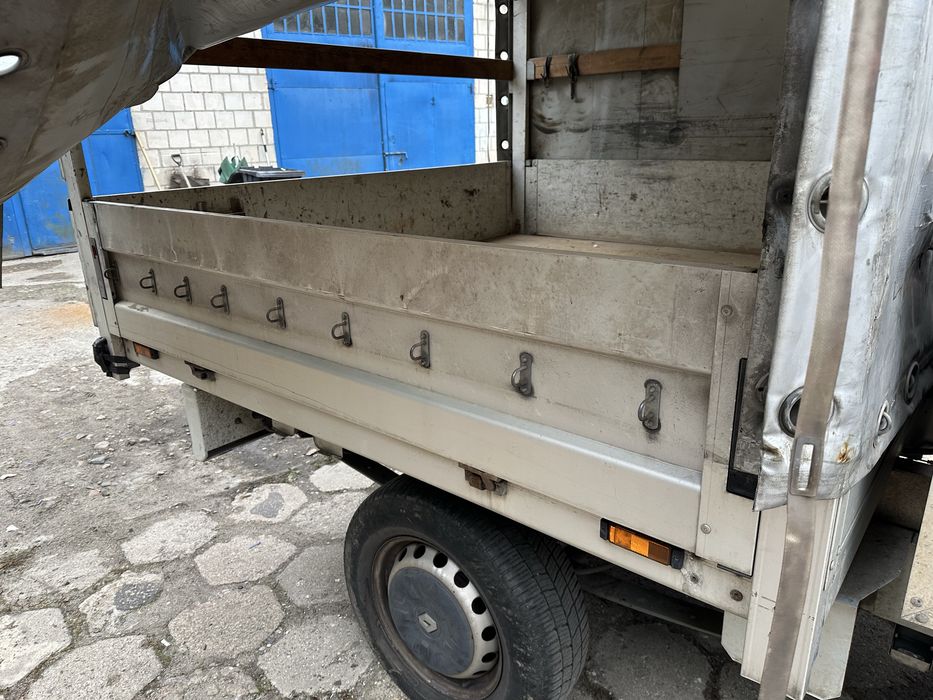 Skrzynia paka zabudowa aluminiowa REGULOWANA PODRAMOWKA 2x2.20 master