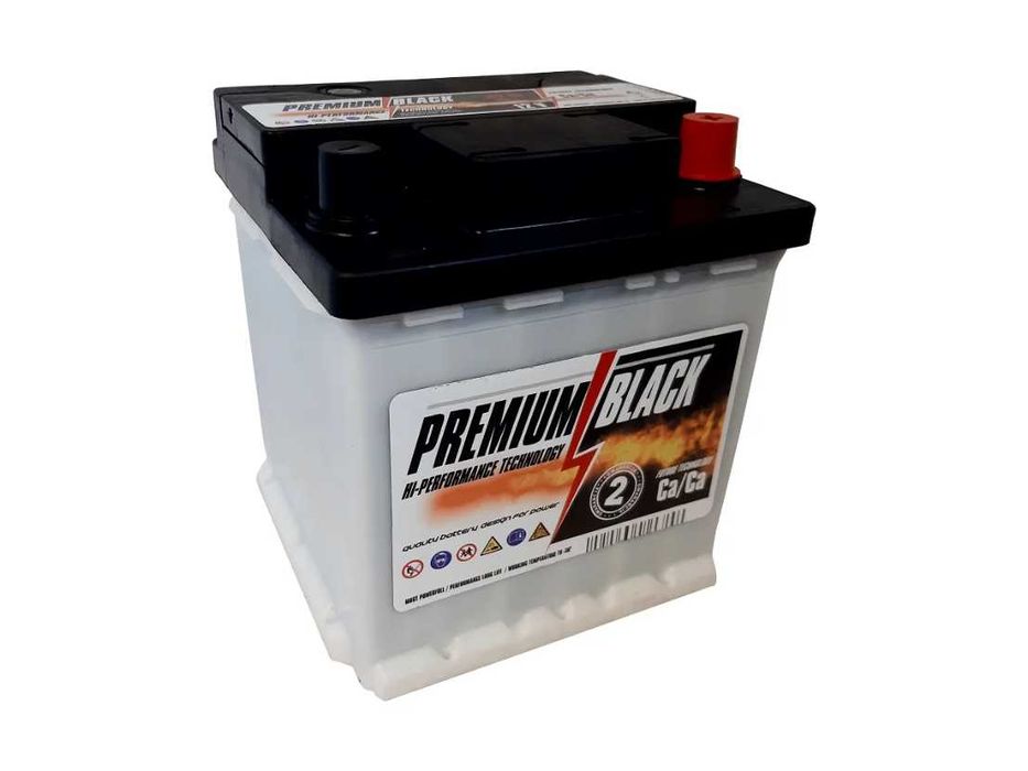 Akumulatory Samochodowe marki Premium Black 40Ah-110Ah