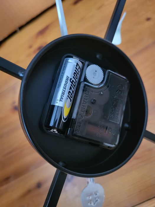 Loftowy zegar ścienny