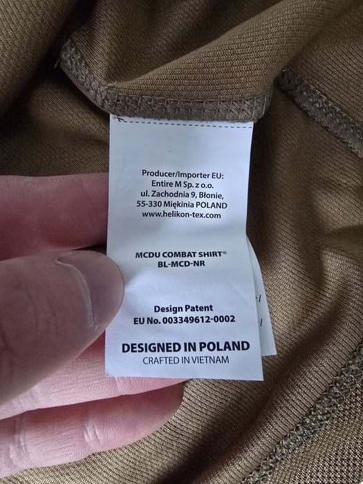 Bluza wojskowa combat Helikon M