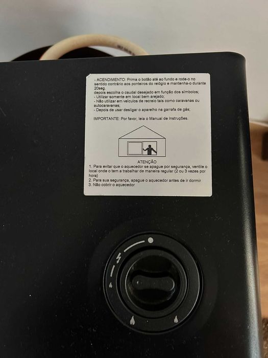 Aquecedor a Gás Butano
