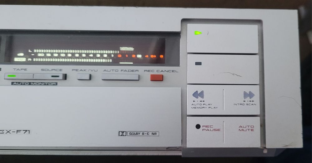 AKAI GX F71 3 glowicowy sprawny