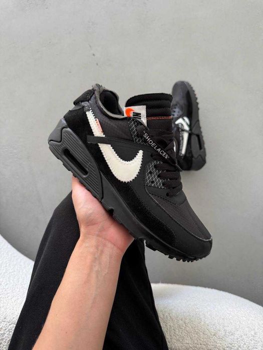 Чоловічі кросівки Nike Air Max x OFF-White 90 GPX "Black" 39-45