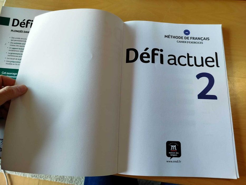 Pack Défi Actuel 2 (A2) 2026 – Livre de l'élève + Cahier d'exercices