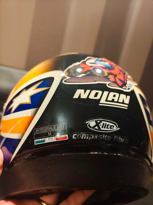 Capacete Nolan N93 Réplica Casey Stoner