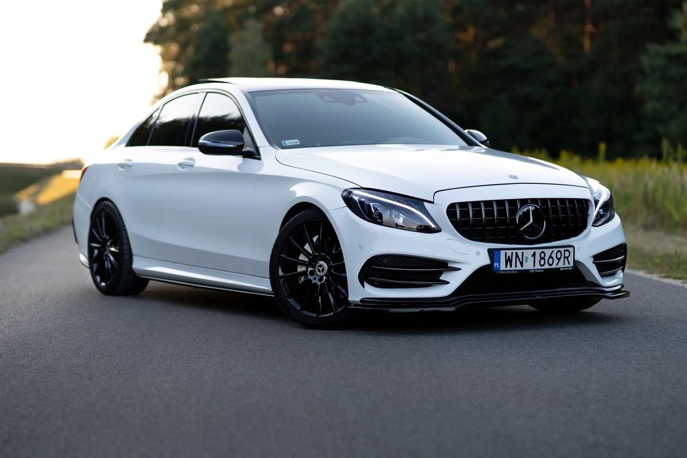 Mercedes-Benz Klasa C Mercedes-Benz W205 C400 4Matic 7G AMG Salon Polska 2015 ZAMIANA