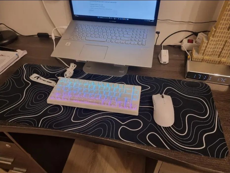 Коврик для мыши 90×40 см черный