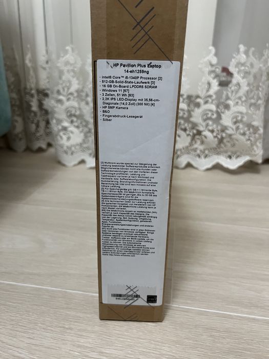 Ноутбук HP Pavilion Plus 14-eh1259ng 16/512gb