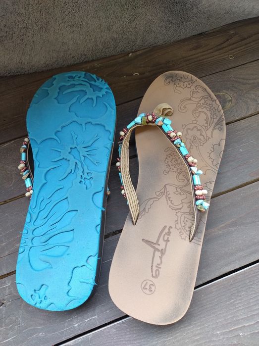 Klapki na basen, japonki rozm. 37