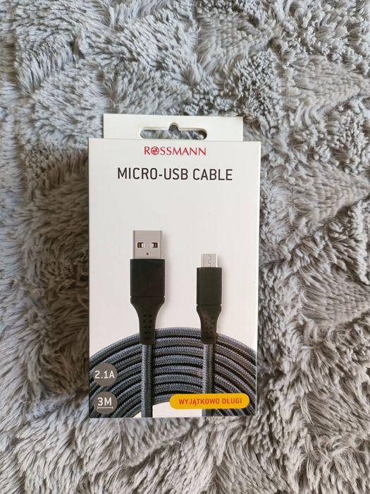 Kabel micro USB 3 metry