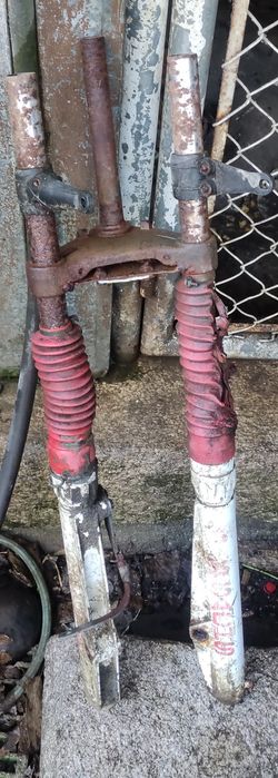 Forquetas Sachs, de discos e de tambor, forqueta Macal Trail minarelli