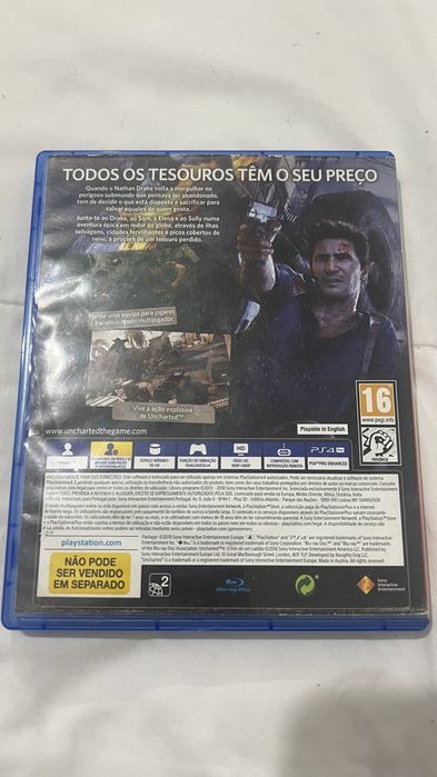 Vendo jogo ps4 usado 1 vez