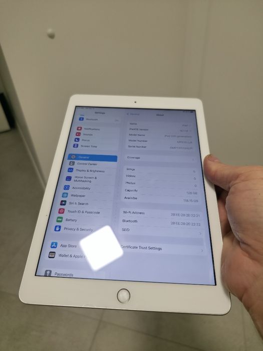 iPad 5 покоління. 2017 рік. 128GB. Silver. Гарантія