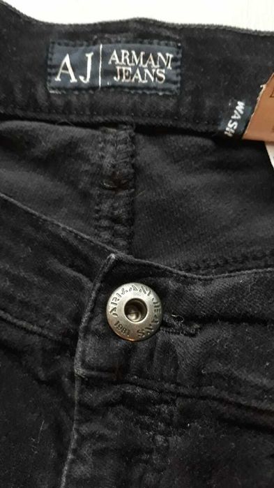 spodnie męskie sztruksy ARMANI JEANS 33 Jakość BDB