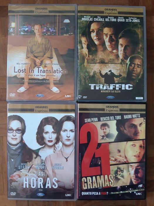 4 DVDs Colecção Grandes Filmes Expresso