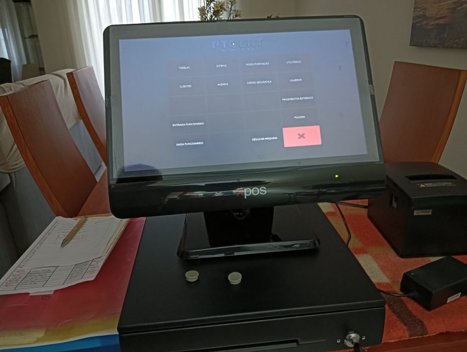 Máquina registadora POS