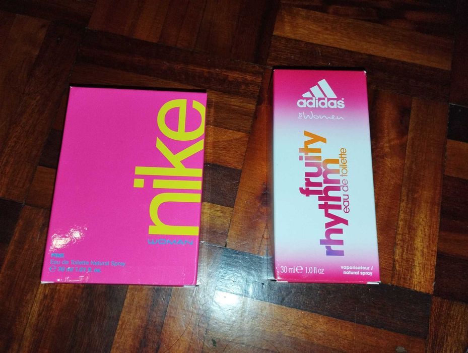 Perfume Nike e Adidas