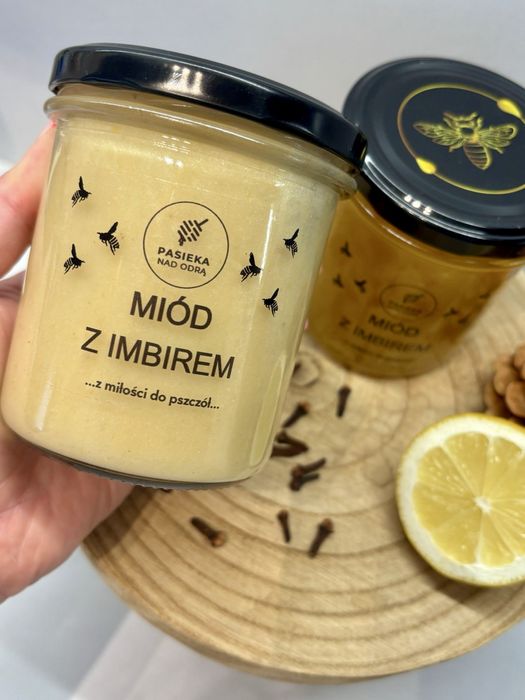 Miód z imbirem.
