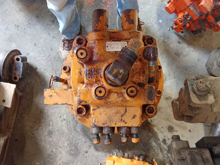Motor do Giro Caixa Redutora e Pinhão Hyundai r250
