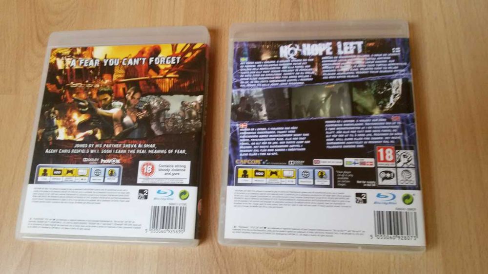 2 x RESIDENT EVIL 5 i 6 stan BDB