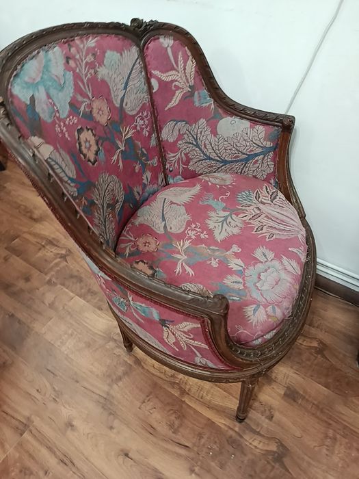 Fotel antyczny XIX - wieczny gabinetowy