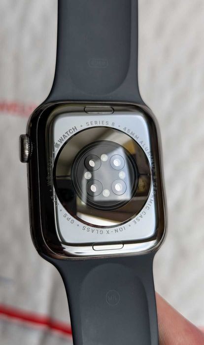 Стальні як нові Apple Watch 8 45 Graphite Stainless Steel Гарантія Магазин