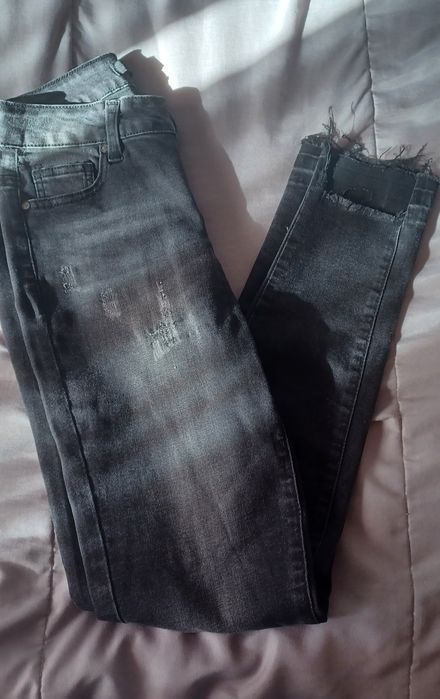 Calças de ganga pretas