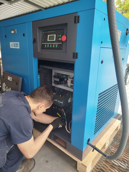 Гвинтовий компресор Sollant AT-15A 11 кВт | 1,5 м³/хв | 8–10 бар Новий