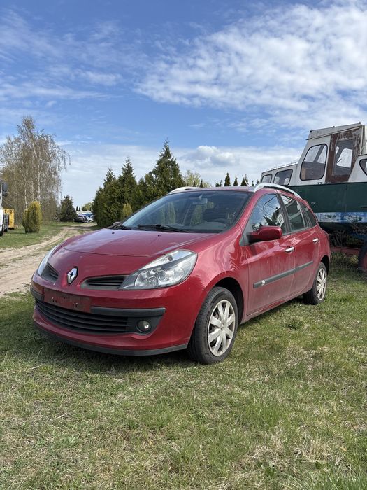 Clio III 3 TENNJ zderzak lampa błotnik drzwi lusterko szyba pas