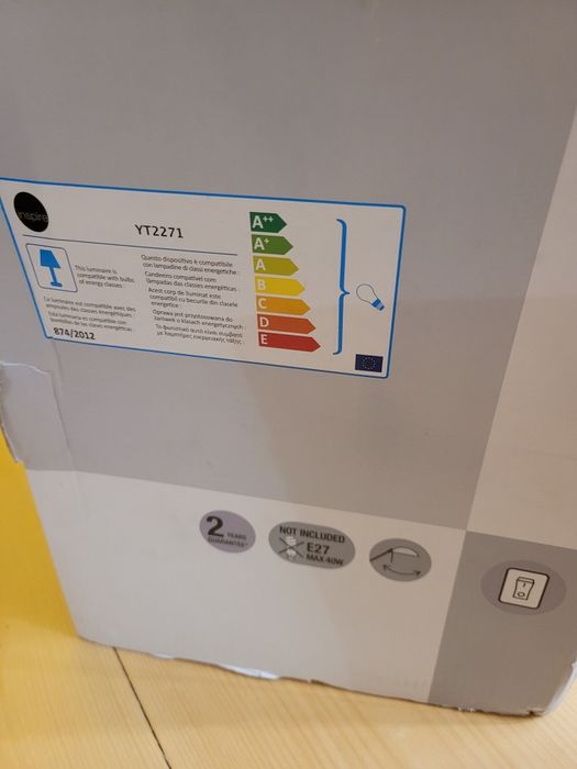 Lampa stojąca inspire congo nowa