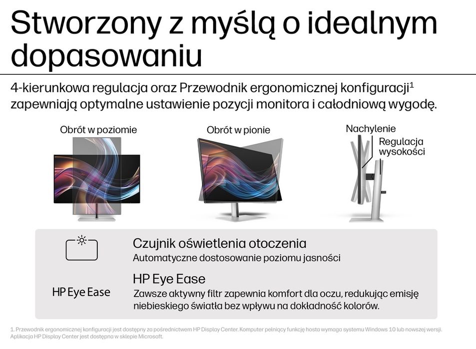 FV | Monitor HP Series 7 Pro 727pk 27” 4K IPS Black Thunderbolt 4 | USB-C 100W | Jak nowy