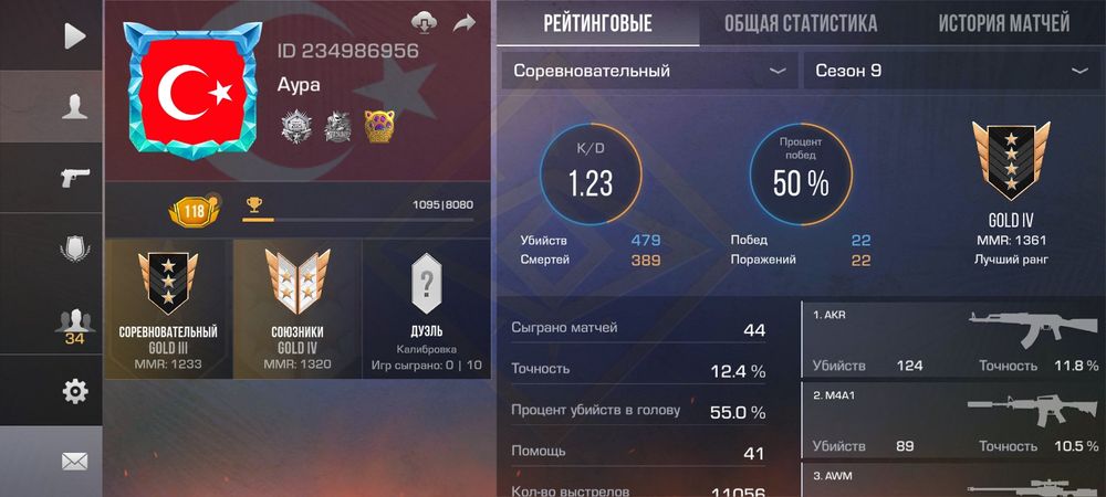 Продам Аккаунт Standoff 2