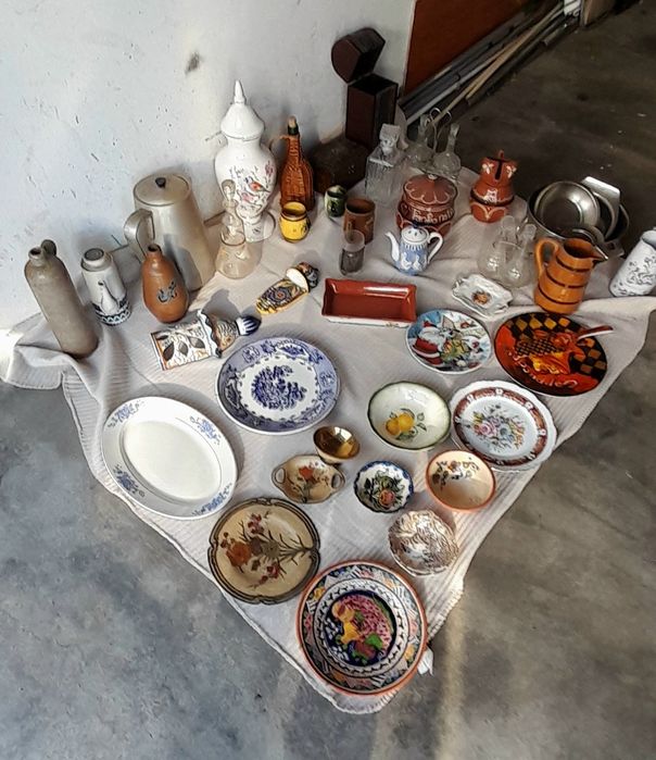 Utensílios de decoração vários