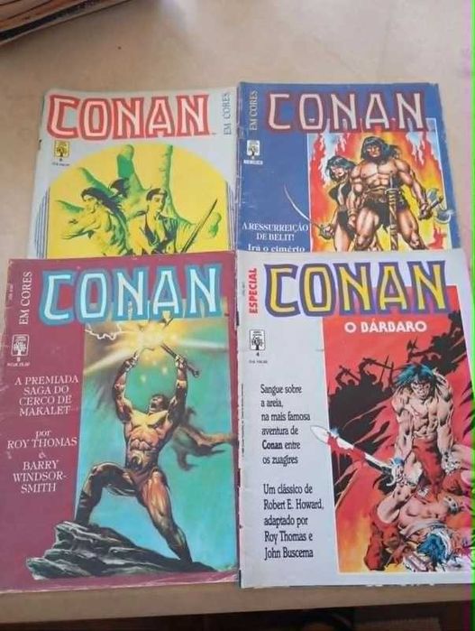 Conan o bárbaro lote