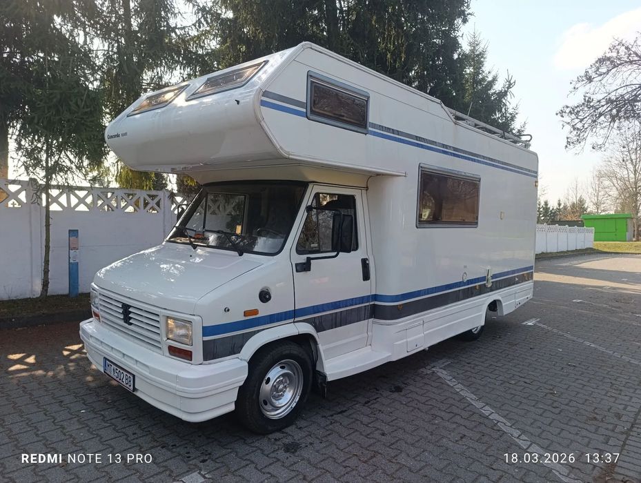 Fiat Ducato  *2.5 turbo*wspomaganie*solar*klima*boiler*suchy*opłacony*