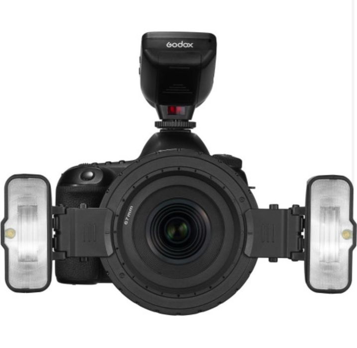 Спалах для макрозйомки Godox MF12-K2