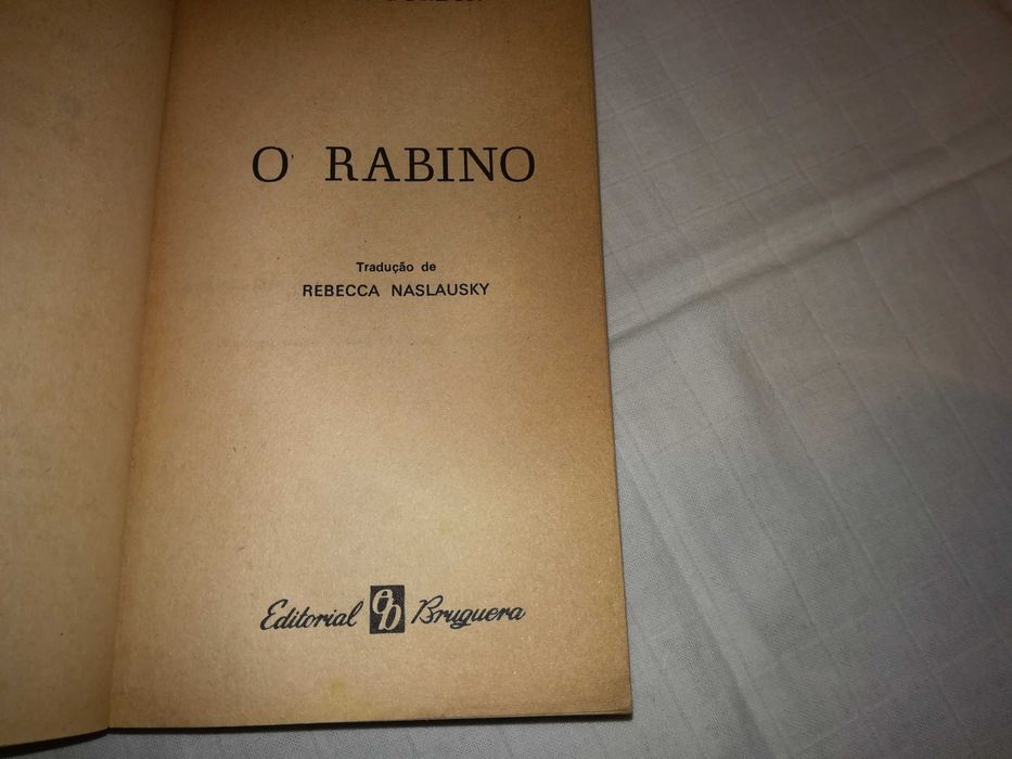 o rabino (noah gordon) 1968 livro