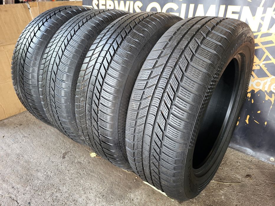 Opony zimowe 235/60/18 Continental 21/22rok 6,3/7,5mm