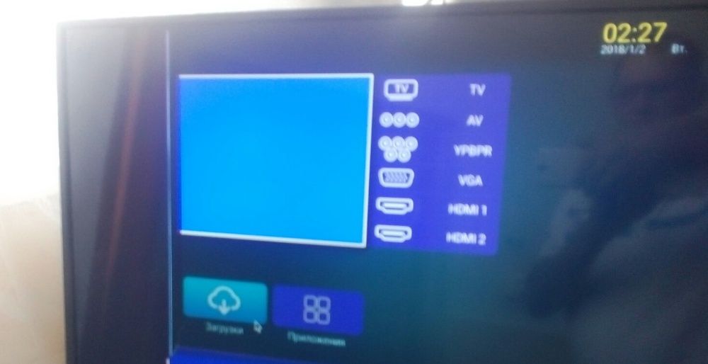 smart tv NOMI 32 hts11 новый (битая матрица)