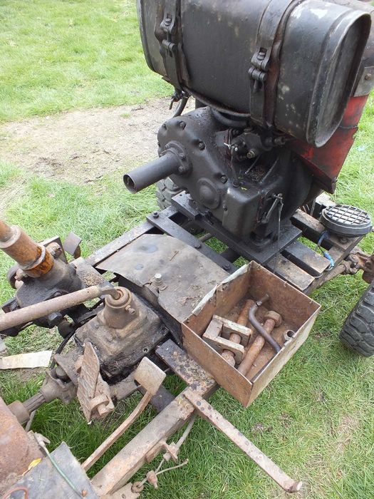 Kosiarka Traktorek Sam 7-KM Sprawny + Kurier ŚLĄSK